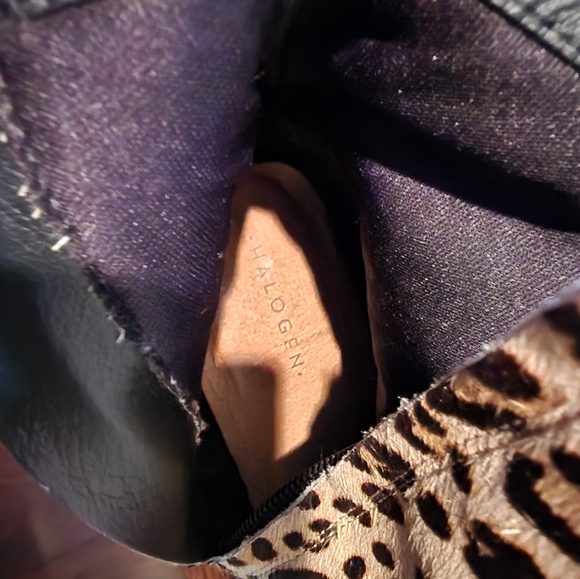 Halogen Leopard Fur Booties - Picture 5 of 8